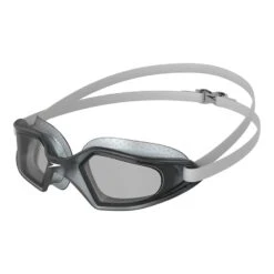Speedo Hydropulse Schwimmbrille Grau Mit Schwarz Getönten Gläsern