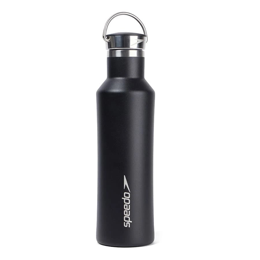 Speedo Metal Water Thermosflasche Schwarz 3 Speedo Metal Water Thermosflasche Schwarz