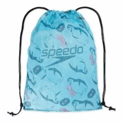 Speedo Printed Mesh XU Sportbeutel Blau