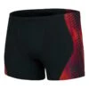 Speedo Pro End+ Aquashort Badehose Schwarz/rot -Schwimmsport Verkauf so 8 12831f775 001