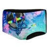 Speedo 17cm Club Training Placement Brief Badehose Schwarz/bunt -Schwimmsport Verkauf so 8 12840f864 001