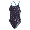 Speedo Flamingo Flare Damen Badeanzug Schwarz/rosa 1 Speedo Flamingo Flare Damen Badeanzug Schwarz/rosa -Schwimmsport Verkauf so 8 12843h155 001