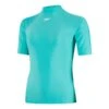 Speedo Rash Top Damen T-Shirt Türkisblau -Schwimmsport Verkauf so 8 13189c492 001