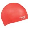 Speedo Plain Moulded Silicone Junior Schwimmkappe Rot -Schwimmsport Verkauf so 8 709900004