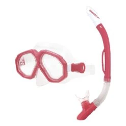 Speedo Leisure Schwimmbrille Rot Mit Transparenten Gläsern