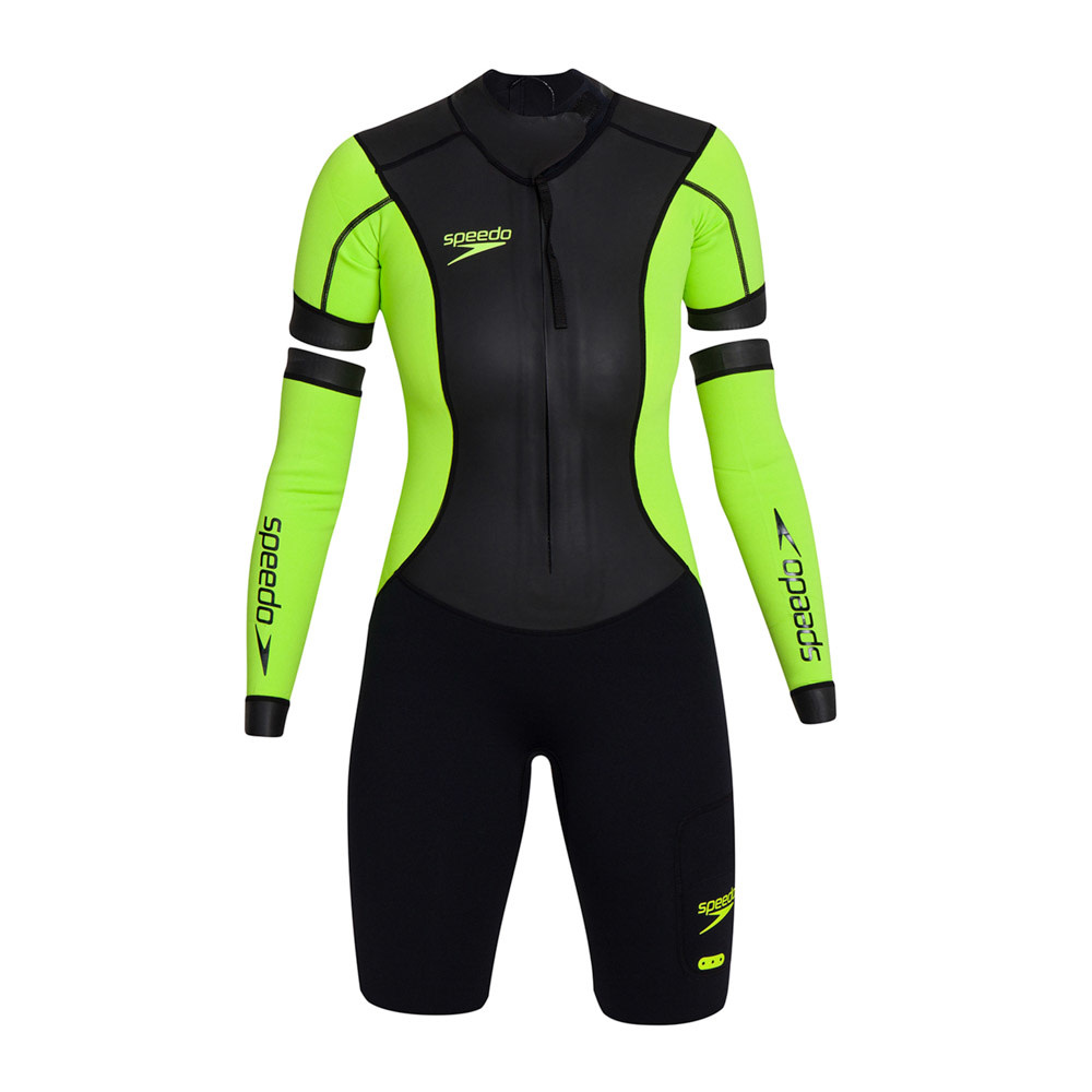 Schwimmsport Verkauf -Schwimmsport Verkauf speedo swimrun female fullsuit bla yel